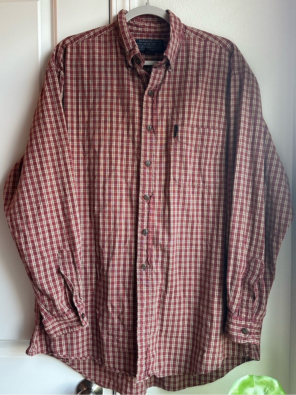Vintage 1990s Abercrombie & Fitch Big Shirt Button Down